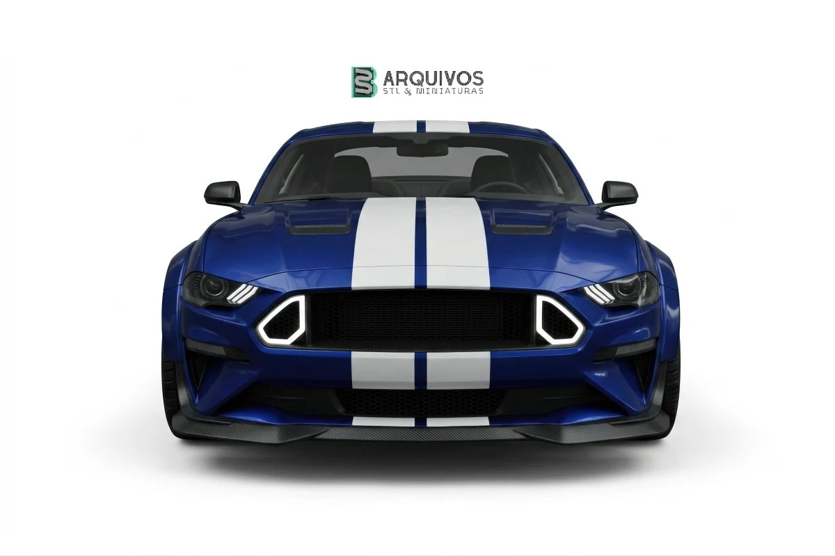 Modelo 3D STL - Ford Mustang RTR SPEC 5 2020 — foto 3